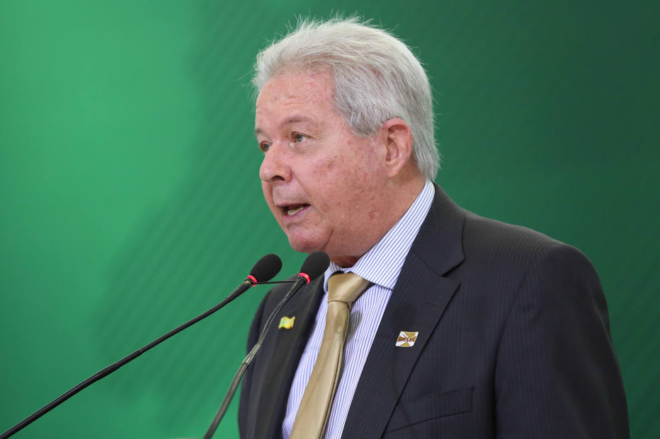 (Brasília - DF, 07/01/2019) Palavras do Presidente do Banco do Brasil, o Senhor Rubem Novaes. Foto: Marcos Corrêa/PR